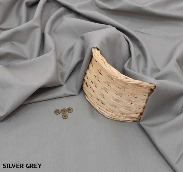 Silver Grey -  Pure Wash And Wear -