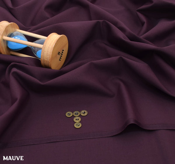 Mauve -  Pure Wash And Wear -