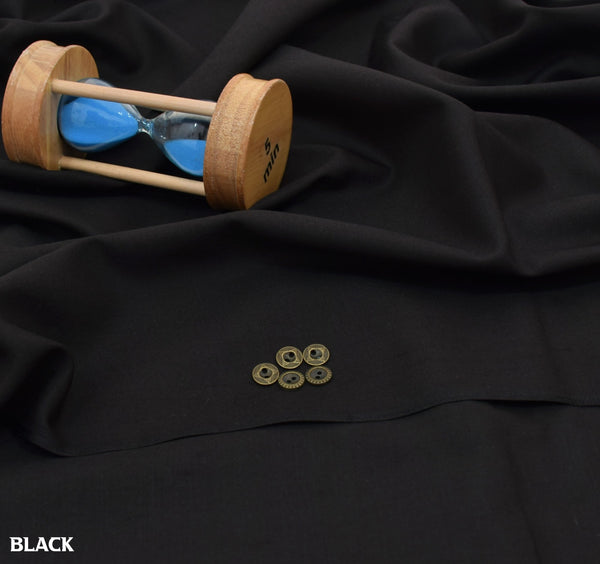 Black  -  Pure Wash And Wear -